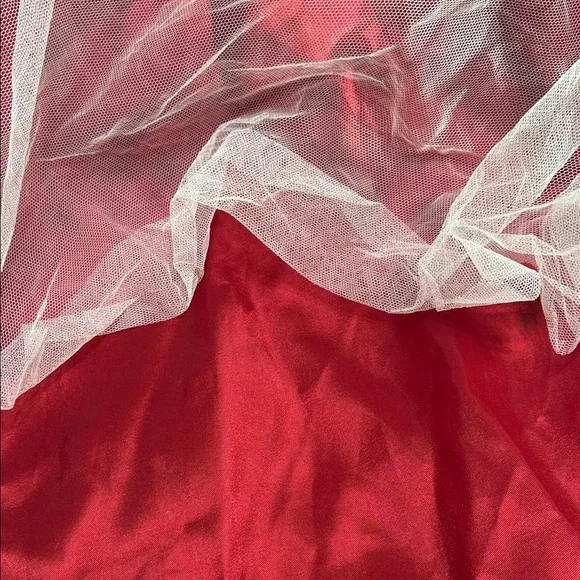 Elegant Mac Duggal New Red Sleeveless Dress Size 10 - Picture 12 of 16